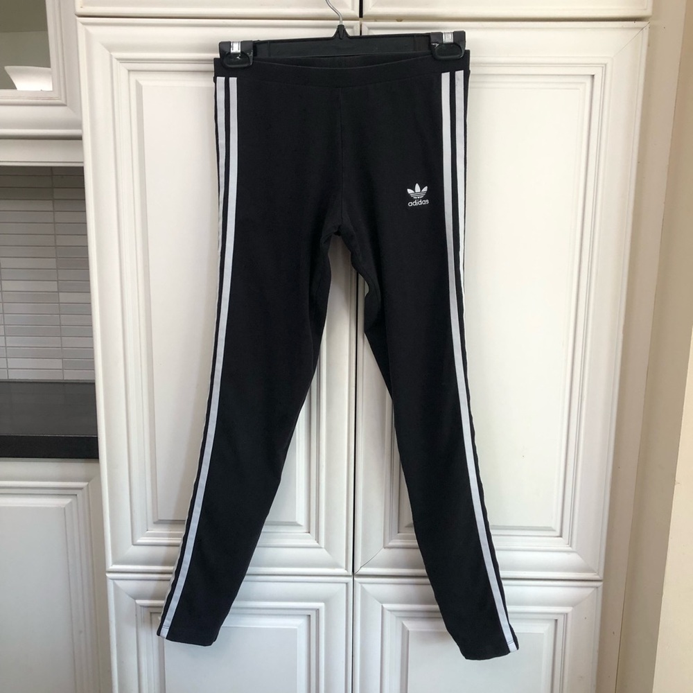 adidas women’s side stripe leggings